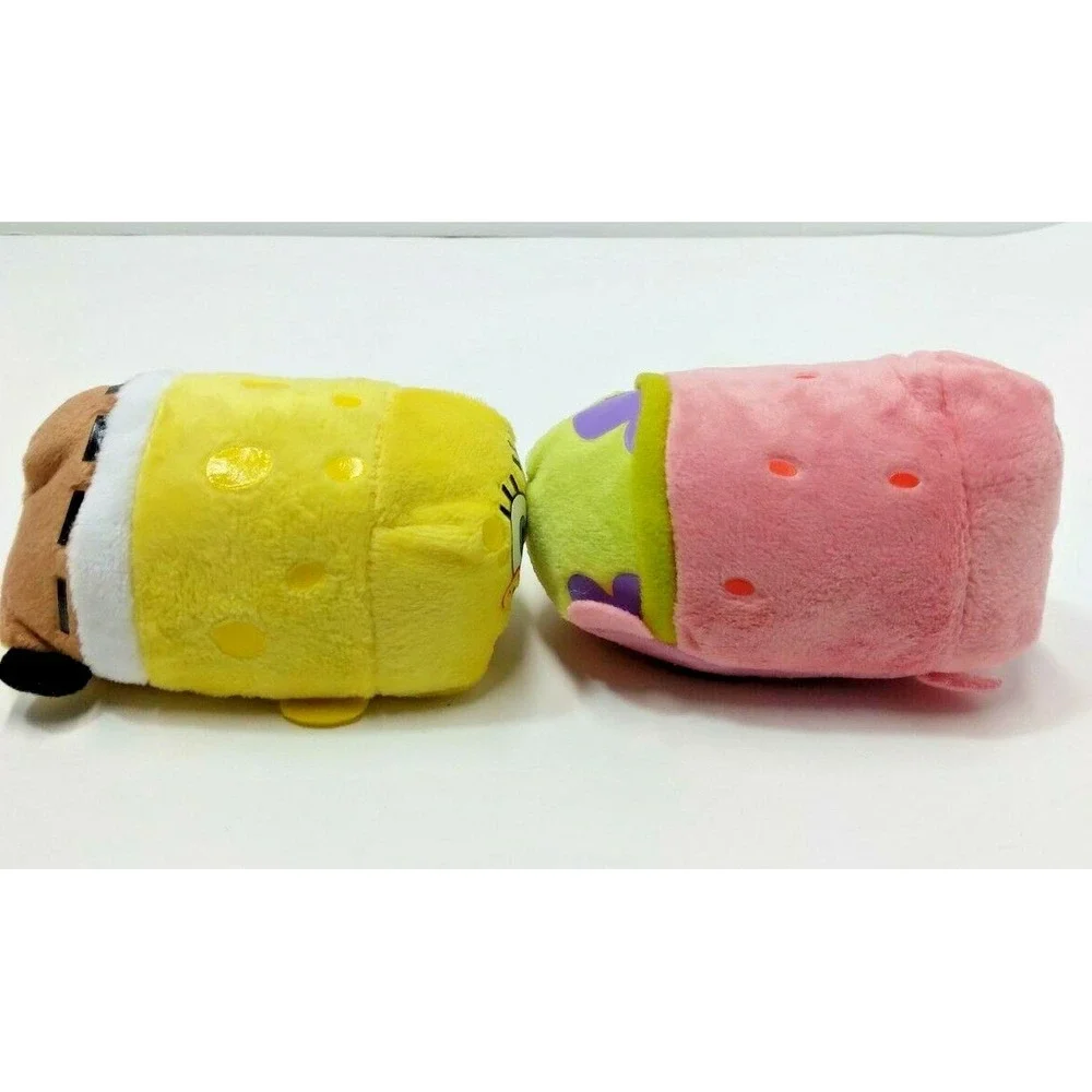 New Nickelodeon Teeny Tys‎ SpongeBob Patrick Plush Stuffed Toys Set Kids Gift